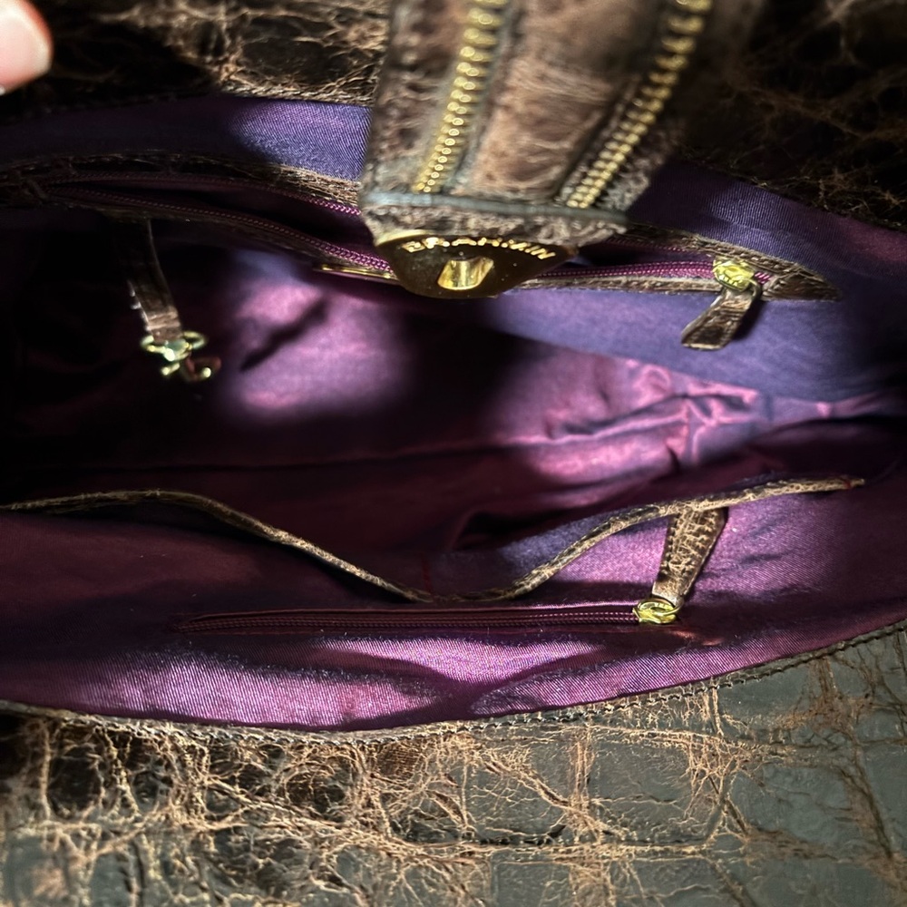 Brahmin Adora Truffle RARE - Picture 3 of 12